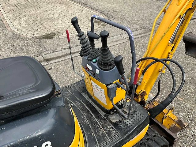 2000 komatsu pc03 minigraafmachine - afbeelding 14 van  25