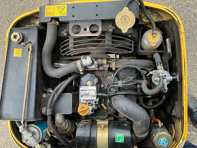 2000 komatsu pc03 minigraafmachine - afbeelding 16 van  25