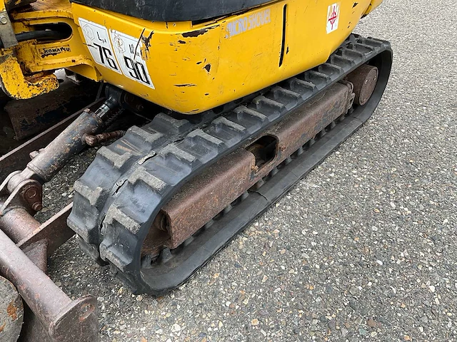 2000 komatsu pc03 minigraafmachine - afbeelding 25 van  25