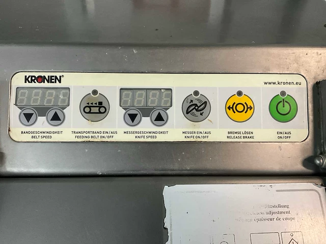 2000 kronen rvs snijmachine - afbeelding 5 van  15