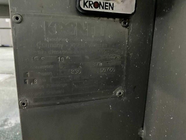 2000 kronen rvs snijmachine - afbeelding 7 van  15