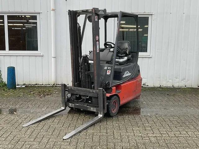 2000 linde ag e16-02 vorkheftruck - afbeelding 1 van  19