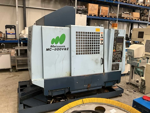 2000 matsuura mc-800vg2 cnc bewerkingscentrum - afbeelding 1 van  26