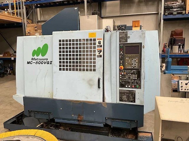 2000 matsuura mc-800vg2 cnc bewerkingscentrum - afbeelding 12 van  26