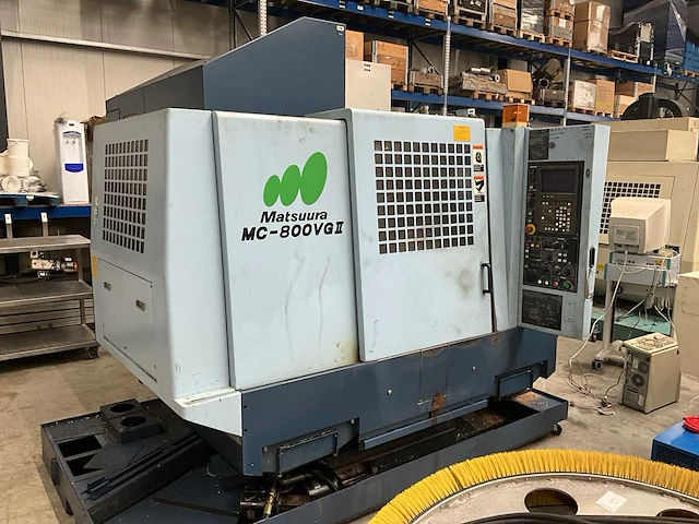2000 matsuura mc-800vg2 cnc bewerkingscentrum - afbeelding 22 van  26