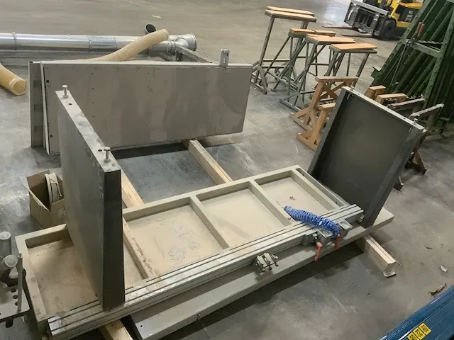 2000 mayer ps9z platen opdeelzaagmachine - afbeelding 7 van  17