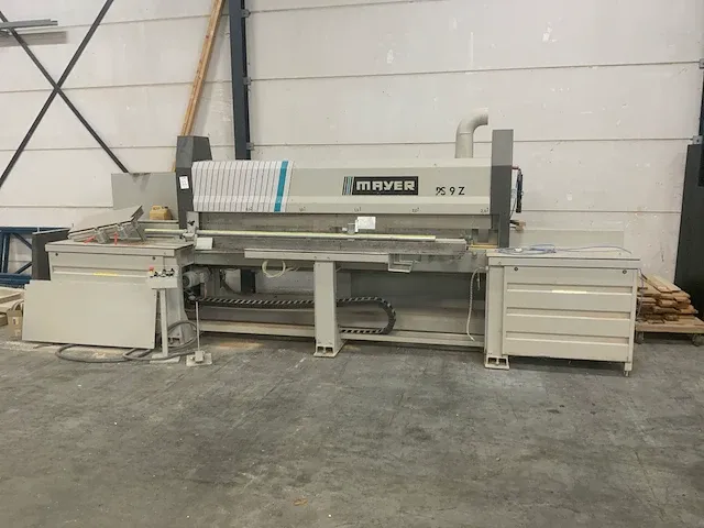2000 mayer ps9z platen opdeelzaagmachine - afbeelding 1 van  17