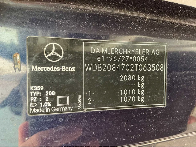 2000 mercedes-benz clk 430 cabrio - afbeelding 28 van  34