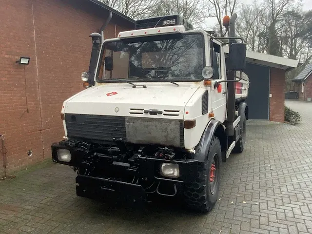 2000 mercedes-benz unimog 4x4 427-20 kipper tnx-63-p - afbeelding 12 van  40