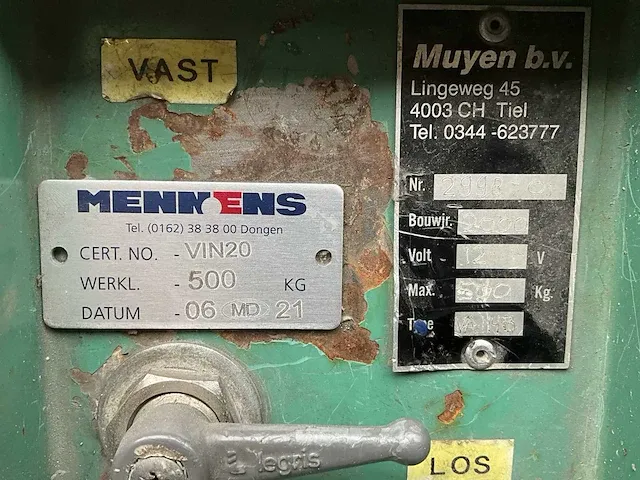 2000 muyen vacuümheffer - afbeelding 6 van  6