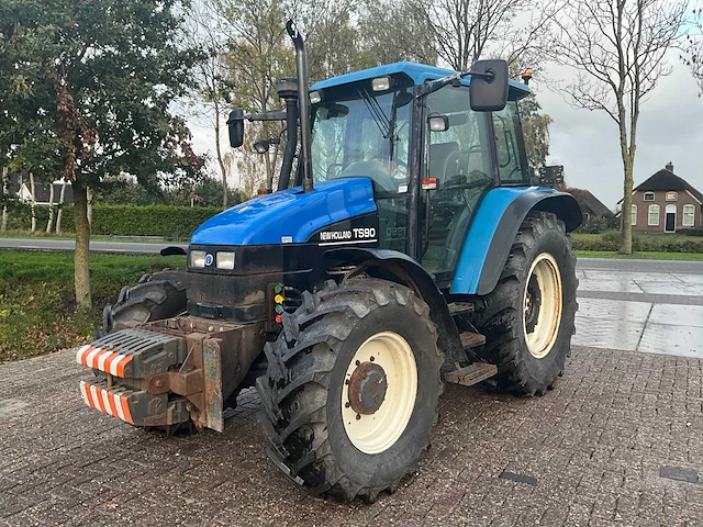 2000 new holland ts90 vierwielaangedreven landbouwtractor - afbeelding 12 van  40