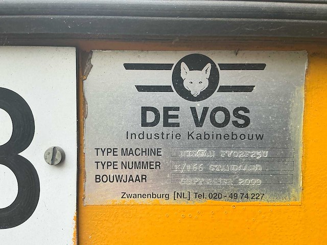 2000 nissan terminal trekker k/166 industriële trekker - afbeelding 18 van  25