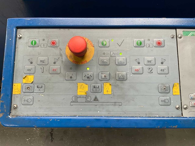 2000 schüco dubbele verstek- profielzaagmachine - afbeelding 9 van  34