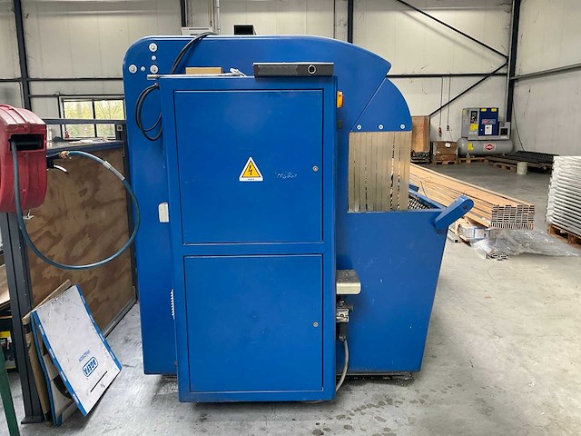 2000 schüco dubbele verstek- profielzaagmachine - afbeelding 12 van  34