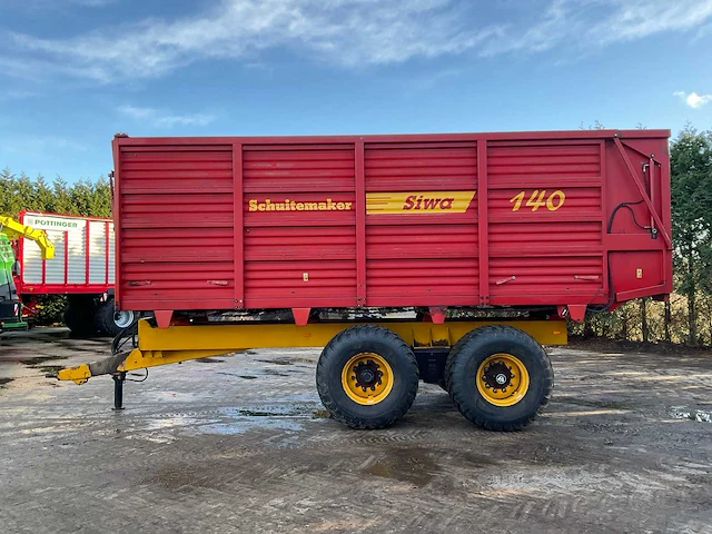 2000 schuitemaker siwa 140 s silagewagen - afbeelding 12 van  14