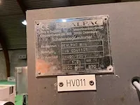 2000 sealpac mini traysealer - afbeelding 9 van  9
