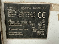 2000 spijkstaal 2050 industriële trekker / kipper - afbeelding 6 van  15