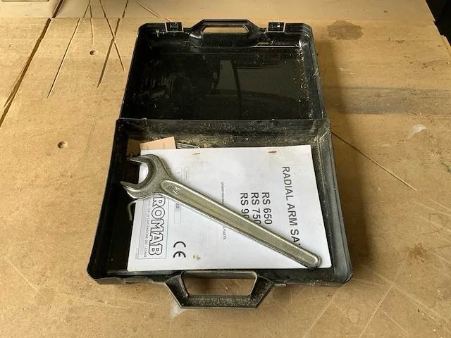 2000 stromab rs 650 radiaal afkortcirkelzaagmachine - afbeelding 3 van  12