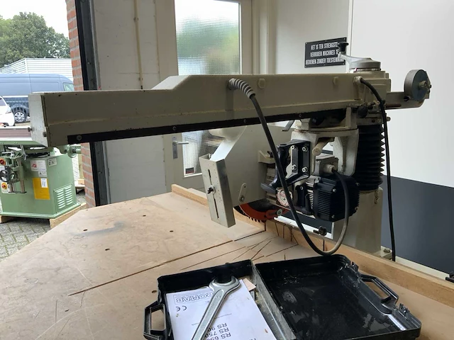 2000 stromab rs 650 radiaal afkortcirkelzaagmachine - afbeelding 8 van  12
