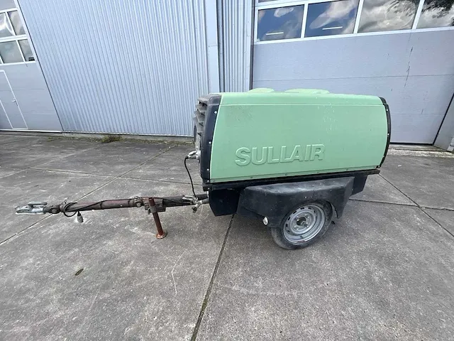 2000 sullair europe 35k mobiele schroefcompressor - afbeelding 3 van  10