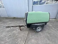 2000 sullair europe 35k mobiele schroefcompressor - afbeelding 3 van  10
