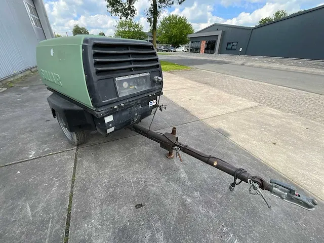 2000 sullair europe 35k mobiele schroefcompressor - afbeelding 5 van  10