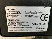 2000 tecmec a126 koplampafstelapparaat - afbeelding 9 van  9