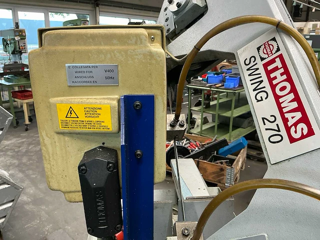 2000 thomas swing 270 metalen horizontale bandzaagmachine - afbeelding 8 van  22