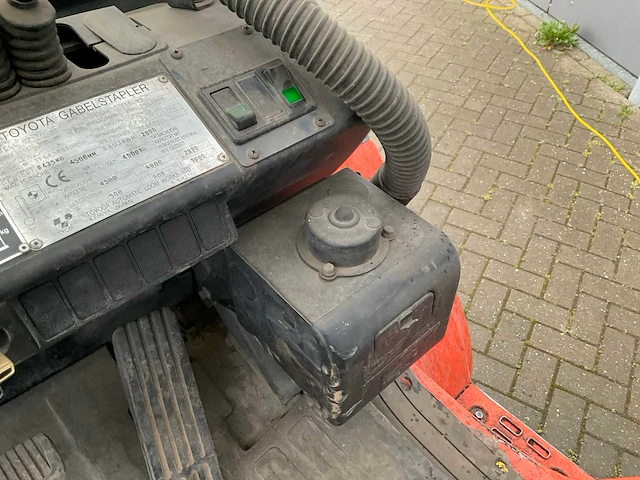 2000 toyota tonero 02-7fg40 vorkheftruck - afbeelding 8 van  16