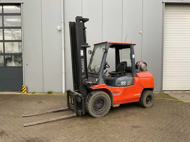 2000 toyota tonero 02-7fg40 vorkheftruck - afbeelding 1 van  16