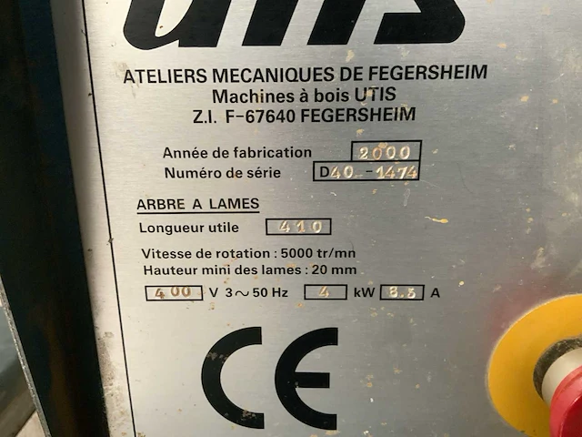 2000 utis 410 vlakbank - afbeelding 2 van  11