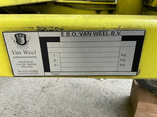 2000 van weel wefa 2002 actiewagen - afbeelding 5 van  21