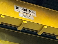 2000 verlinde dubbelligger bovenloophalkraan 10t - afbeelding 6 van  17
