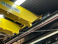 2000 verlinde dubbelligger bovenloophalkraan 10t - afbeelding 13 van  17