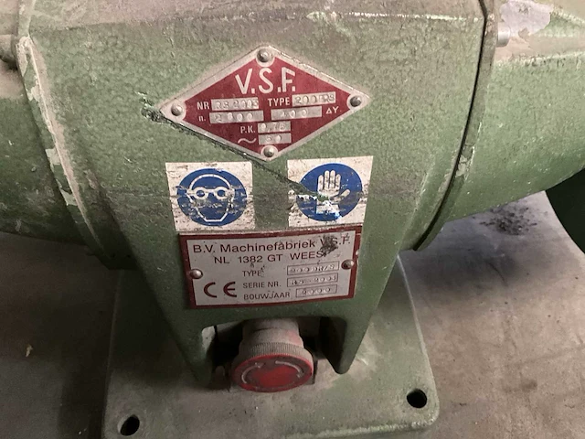 2000 v.s.f 200drs slijpmachine - afbeelding 5 van  5