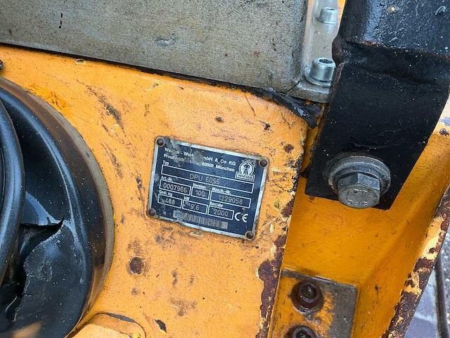 2000 wacker dpu 6055 trilplaat - afbeelding 2 van  18