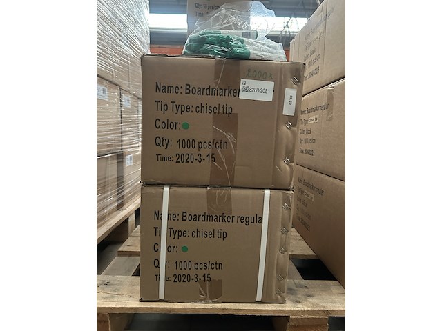 2000x boardmarker regular round tip groen sam creative - afbeelding 3 van  3