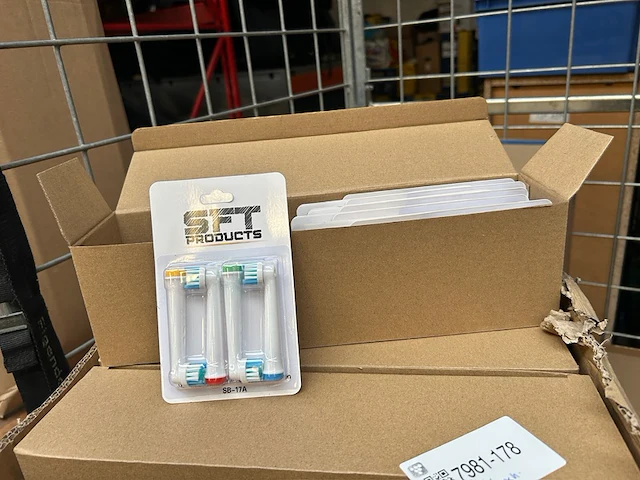 2000x set opzetborstels geschikt voor o.a. oral-b - afbeelding 1 van  4