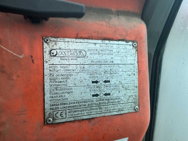 2001 - ausa - ch150 - ruwterreinheftruck - afbeelding 7 van  16