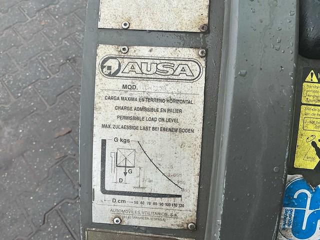 2001 - ausa - ch150 - ruwterreinheftruck - afbeelding 8 van  16