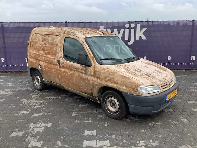 2001 - citroen - berlingo - 1.9 d 600 - bedrijfswagen - afbeelding 3 van  10