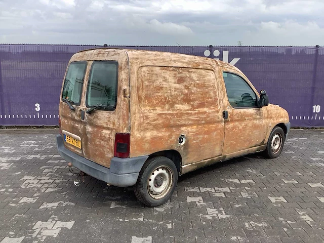 2001 - citroen - berlingo - 1.9 d 600 - bedrijfswagen - afbeelding 5 van  10