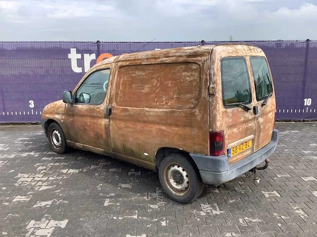 2001 - citroen - berlingo - 1.9 d 600 - bedrijfswagen - afbeelding 4 van  10
