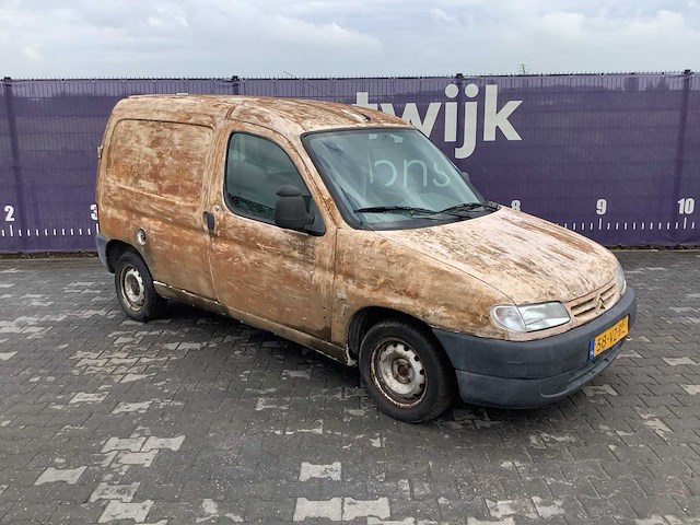 2001 - citroen - berlingo - 1.9 d 600 - bedrijfswagen - afbeelding 2 van  10