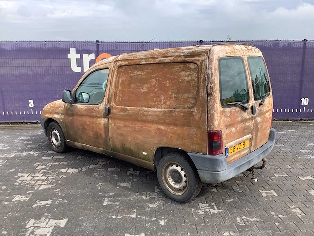2001 - citroen - berlingo - 1.9 d 600 - bedrijfswagen - afbeelding 3 van  10