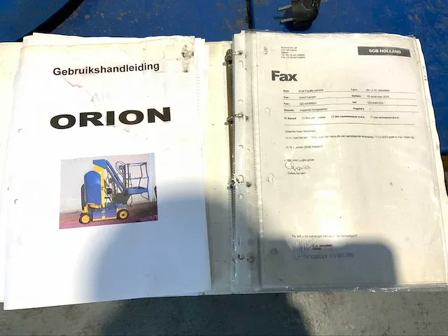 2001 abm orion 1000 hoogwerker - afbeelding 4 van  12