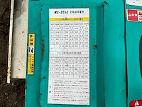 2001 aichi minikraan met rupsbanden - afbeelding 20 van  32