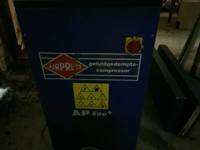 2001 airpress aap500+ zuigercompressor - afbeelding 3 van  9