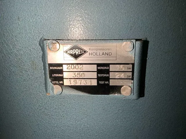 2001 airpress aap500+ zuigercompressor - afbeelding 9 van  9