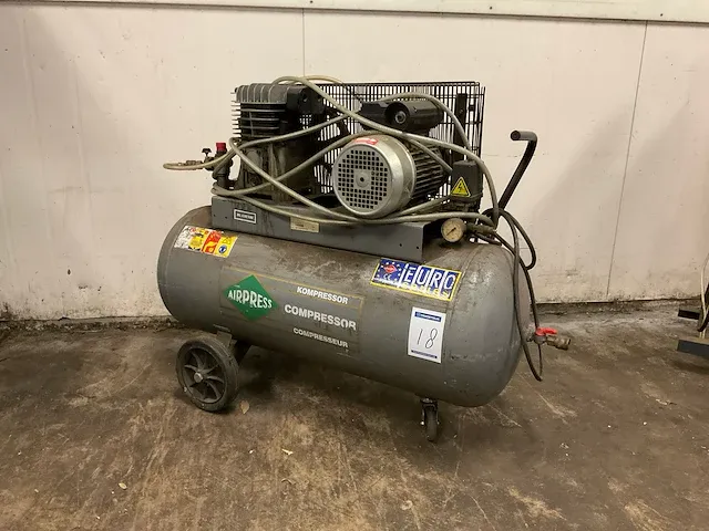 2001 airpress hl425/100 zuigercompressor - afbeelding 1 van  9